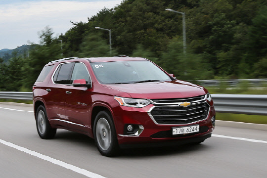 쉐보레 트래버스.   한국지엠(GM) 제공